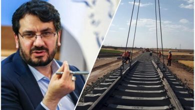 «آقای بذرپاش خرداد و آبان هم آمد، راه آهن رشت-کاسپین نیامد!»