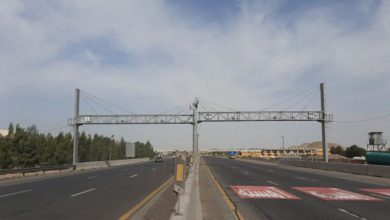 «تاریکی و خرابی جاده سهم رانندگان آزادراه امیرکبیر کاشان»