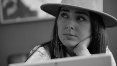 عکس هدی زین العابدین با کلاه شاپو