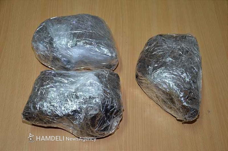کشف بیش از ۹ کیلو تریاک از زاپاس پراید