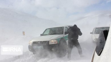امدادرسانی به ۹۶۰ نفر گرفتار شده در برف و کولاک خلخال