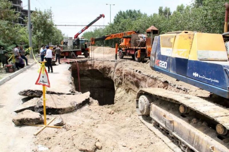 فرونشست در اصفهان ۴۰ برابر نرخ جهانی