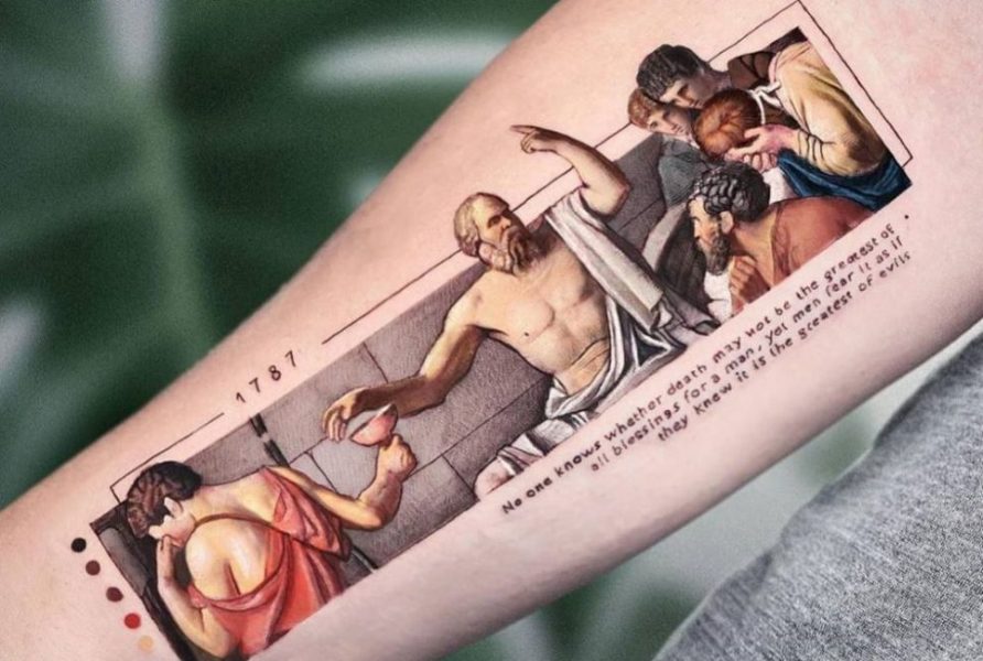 به نظر شما اگر سقراط بود، بدنش را تتو میکرد؟