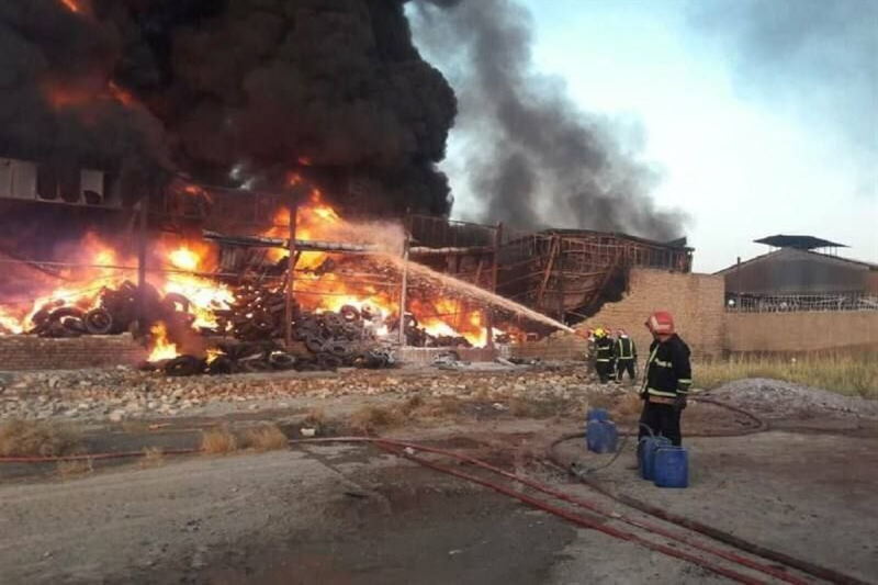 معضلی به نام سوزاندن ضایعات در یزد