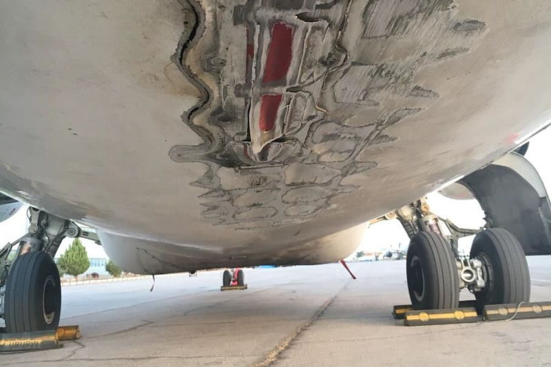 جزئیات فنی حادثهی فرود سخت هواپیما در کرمان اعلام شد