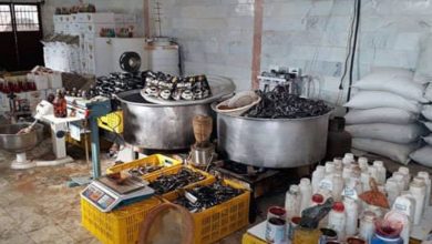 کارگاه تولیدی نوشابه‌های تقلبی در بندرعباس منهدم شد