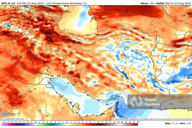 ورود موج جدید افزایش دما از شنبه