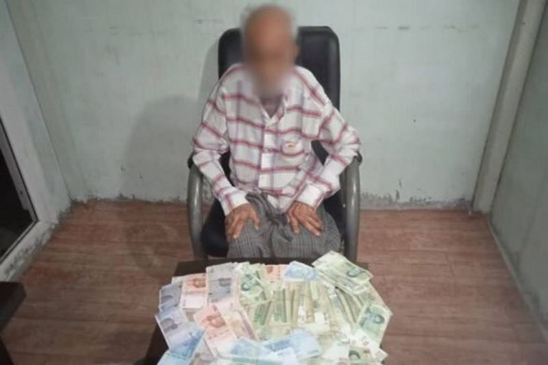 دستگیری گدایی با درآمد نجومی در بوشهر