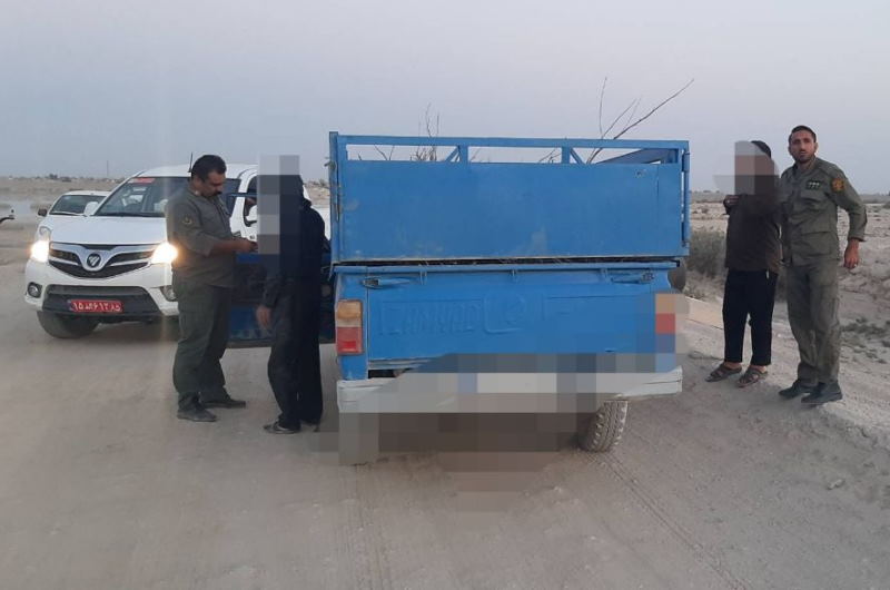 دستگیری ۲ متخلف زیستمحیطی قبل از شکار