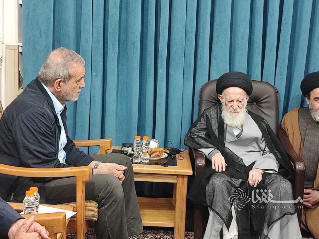 توصیههای مراجع در دیدار رئیس جمهور | پزشکیان: باید کاری کنیم که نارضایتی مردم برطرف شود