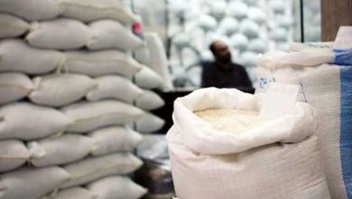 کشف ۶۳ تن برنج احتکارشده در قزوین