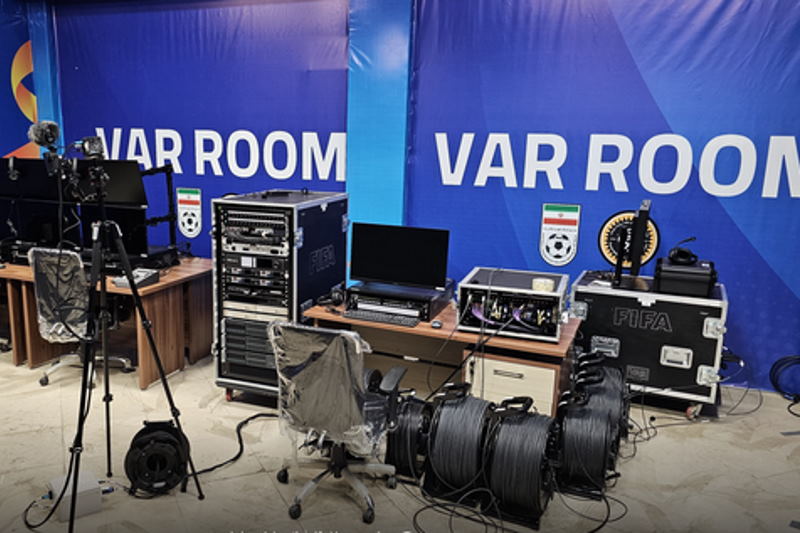 VAR اختصاصی ورزشگاه نقش‌ جهان نصب شد